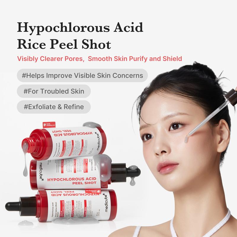 Hypochlorous Acid Rice Peel Shot Duo